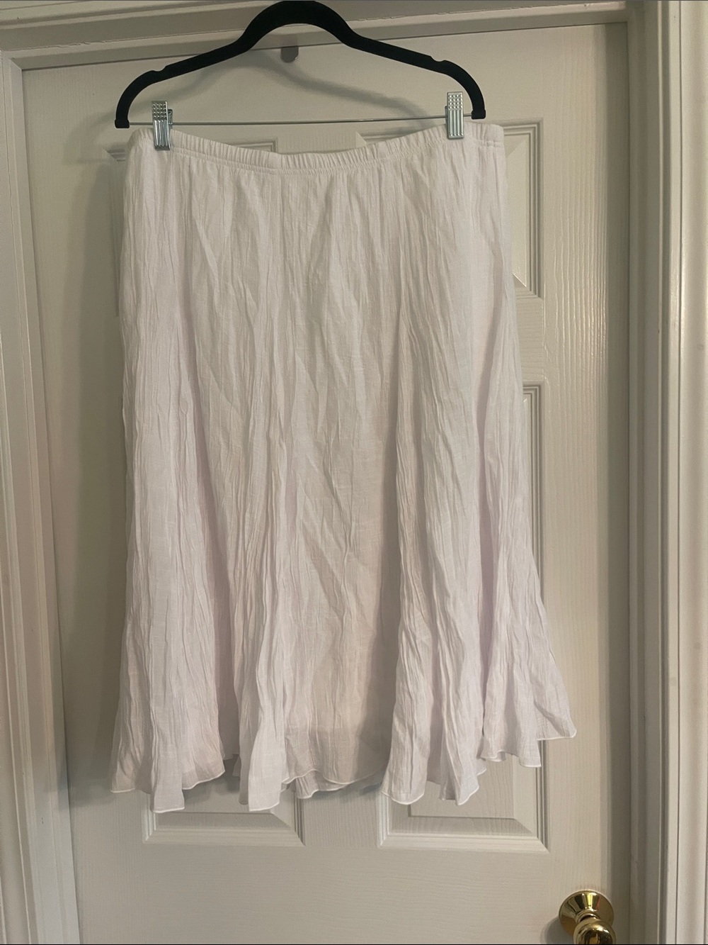 Plus Size Westport Crinkle Skirt-Sz 1X